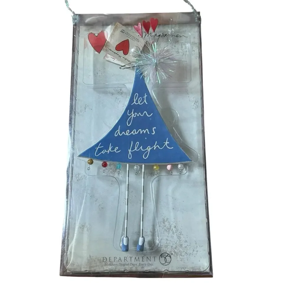Department 56 Sandra Magsamen Let Your Dreams Take‎ Flight Ornament Wall Hanger